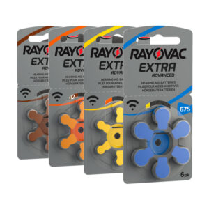Hearing Instrument batteries, Rayovac Extra Zap 10, 6 pcs